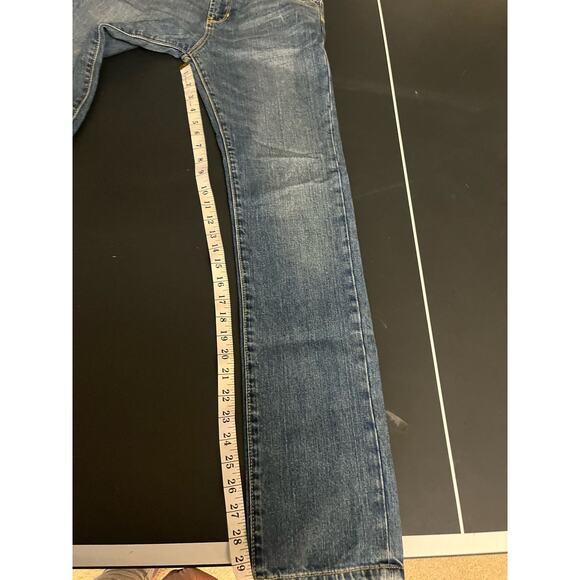 Gap Kids Skinny Fit jeans, boys size 16R Mild Distress Wash - Picture 5 of 6